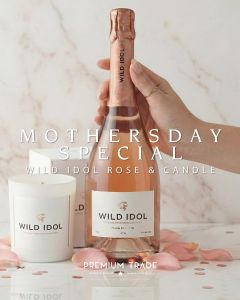 Sparkling Rosé + Duftkerze